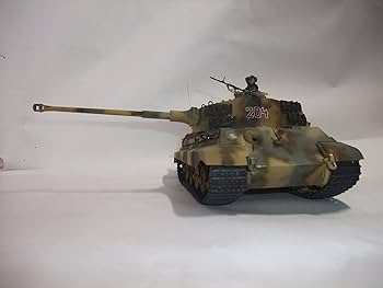 Amazon | 完成品 ドイツ軍キングタイガー戦車【ヘッシェル砲塔型